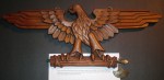Italian SS wooden Barrack eagle